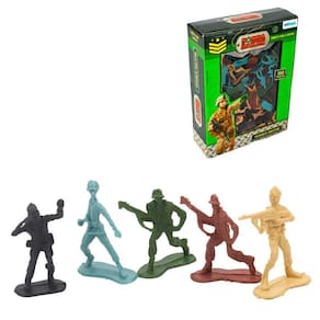 Exercito De Soldadinhos Avanço Militar 100 Peças - Etitoys