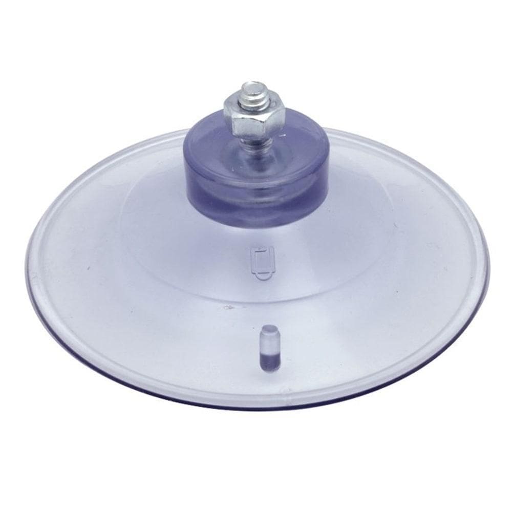 Ventosa De 90Mm  9 Cm  Em Pvc Com Parafuso E Porca