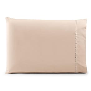 Fronha Avulsa 70cm X 50cm 1 Peça Paris 100% Algodão Percal 150 Fios Cor:cáqui