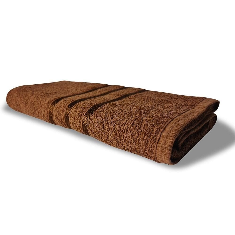 Toalha De Rosto Viena 230g/m² 100% Algodão 45x70cm Marrom