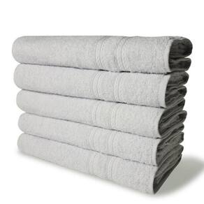 Kit 10 Toalhas Banho Gigante Itália Soft 100% Algodão Grossa Luxo - Branco
