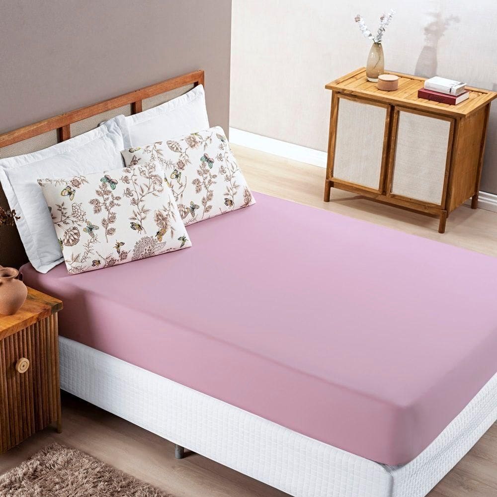 Jogo De Cama Malha Solteiro Quality 02 Peças Butterfly