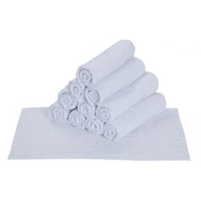 Kit 10 Toalha De Manicure E Pedicure 28x45cm Sal?o Beleza P-unha Branco