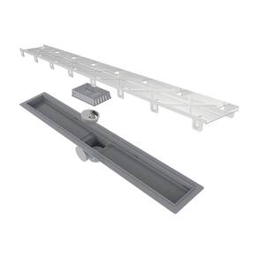 Ralo Linear Elleve Smart Seco 263 70cm Com Tampa Oculta 263