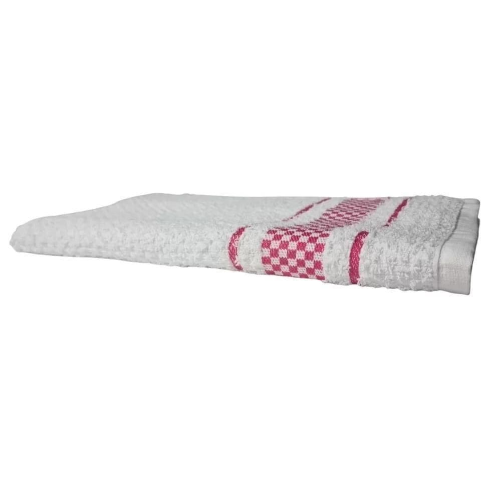 Pano De Prato Super Luxo Atoalhado Premium Gourmet Beka Rosa