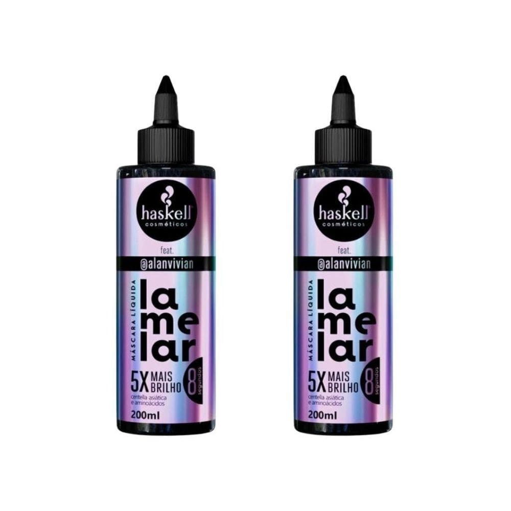 Mascara Haskell Liquida Lamelar 200Ml - Kit Com 2Un