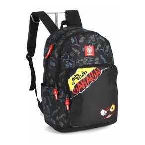 Mochila De Costa Escolar Preta Enaldinho Youtuber - Luxcel