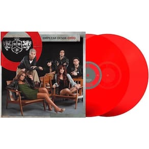 Vinil Rbd - Empezar Desde Cero 2 Lps Vermelho Translúcido