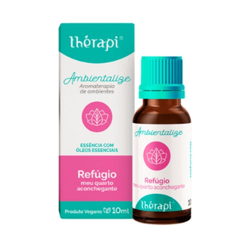 Óleo Essencial Perfume Refugio Meu Quarto Aconchegante 10Ml