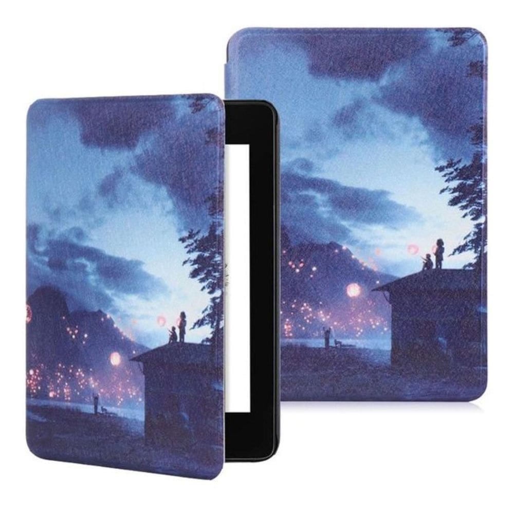 Capinha Premium Estampada Para Kindle 12 Básico 6.0 Rs23Cv