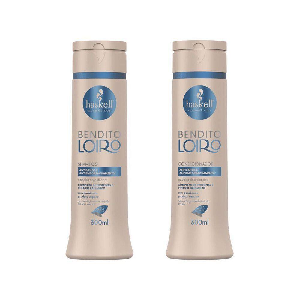 Kit Shampoo + Condicionador 300Ml Bendito Loiro