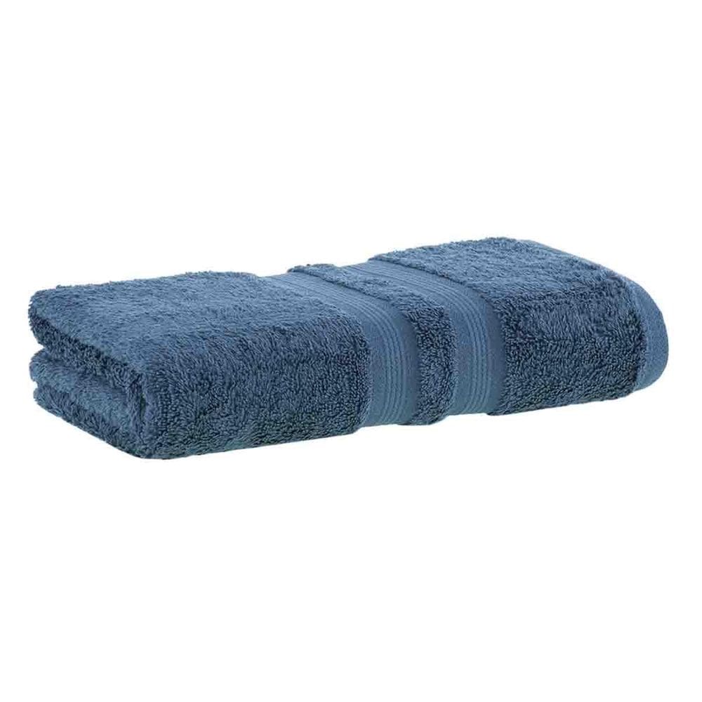Toalha Banho Gigante 100% Algodão Egípcio Azul Buddemeyer