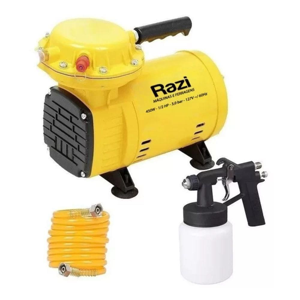 Compressor De Ar Direto 0,5Cv 450W Rz-Cadb Bivolt Razi Bivol