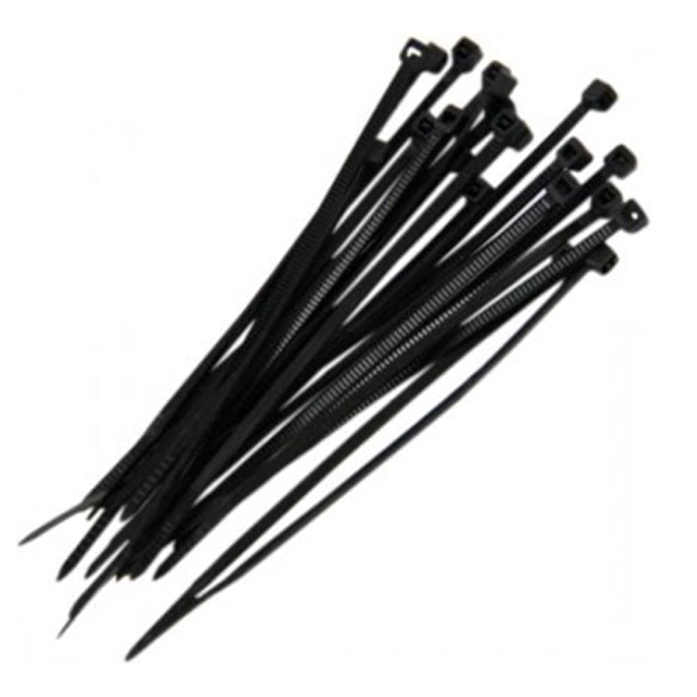 Abraçadeira Nylon Preto Enforca Gato 2,5Mm X 100Mm 200 Peças