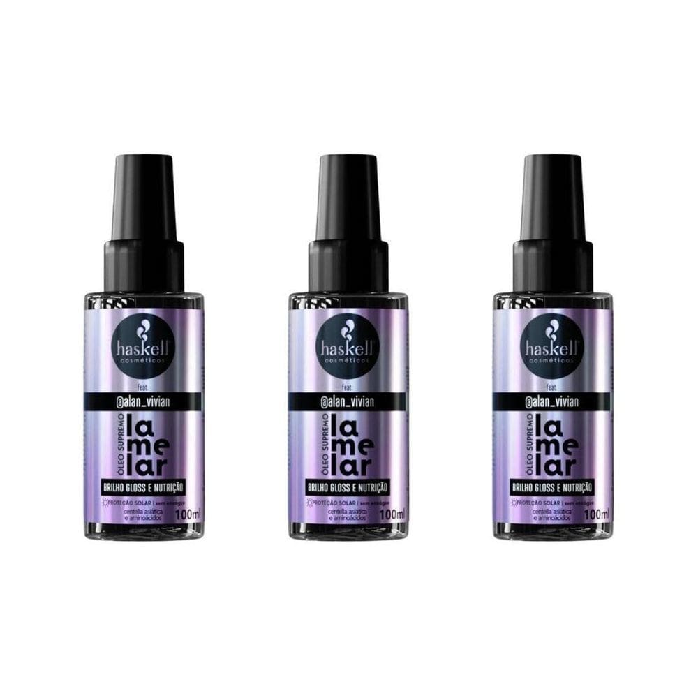Serum Haskell Lamelar 100Ml - Kit Com 3Un