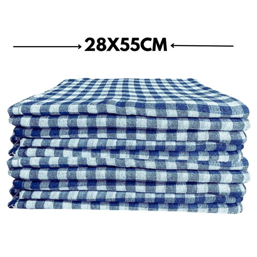 Kit Pano Chão Xadrez Limpeza - Qualidade Premium - 28X55Cm