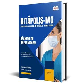 Apostila Prefeitura Ritápolis Mg 2024 - Técnico Enfermagem