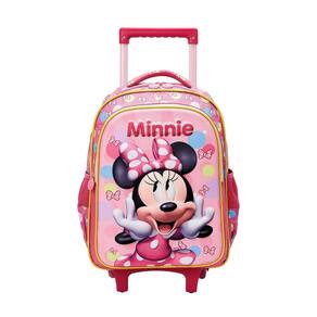 Mochila Escolar De Rodinha Minnie  Disney 13240