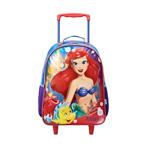 Mochila De Rodinha Princesa Ariel Disney 13060