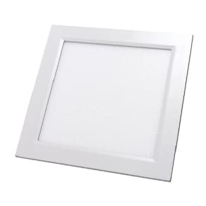 Kit 15 Painel Quadrado Embutir 18W Led Bivolt 6500K Premier