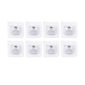 Kit 8 Suportes De Varão Cortina Autoadesivo Mercado Pietra