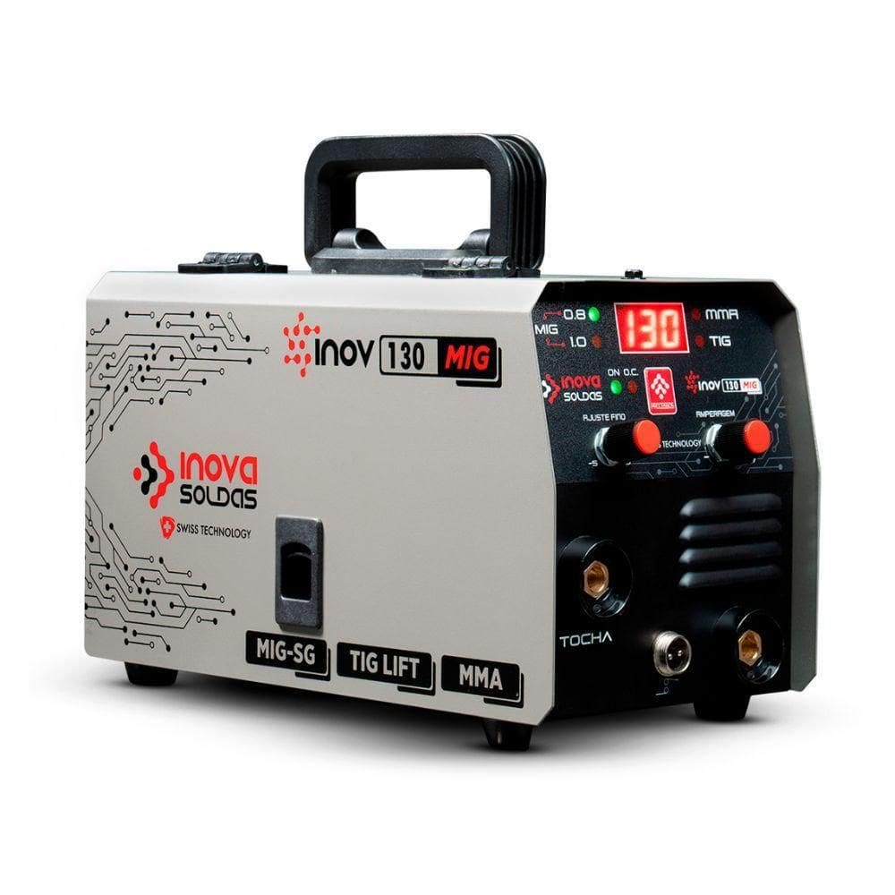 Inversor Solda Inova + 4 Esquadro Magnético + Máscara Solda
