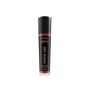 Batom Liquido Matte Hd Aveludado Vermelho Cereja Facinatus