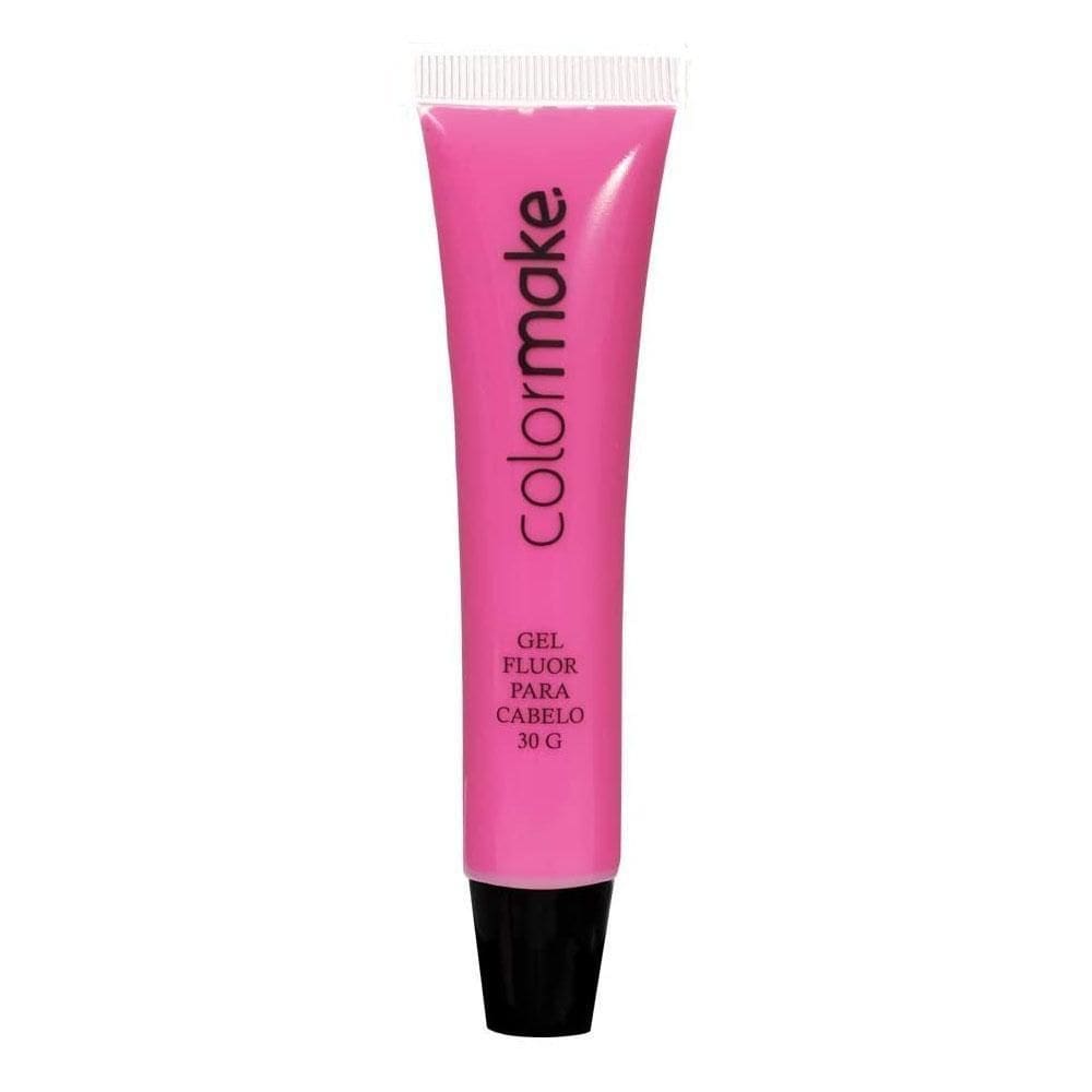 Gel Fluor Para Cabelo 30G Pink Colormake
