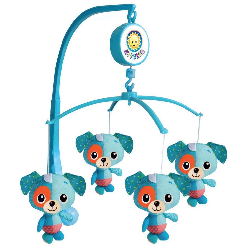 Móbile Musical Giratório Para Berço Cachorrinho Kitstar