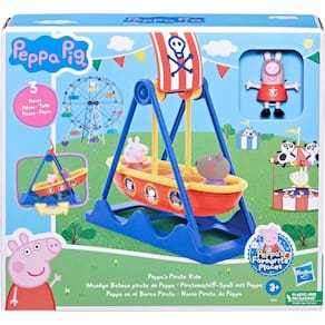 Conjunto Com Bonecos E Navio Pirata Peppa Pig F6296 Hasbro