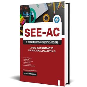 Apostila See Ac 2024 Apoio Administrativo Educacional Aae