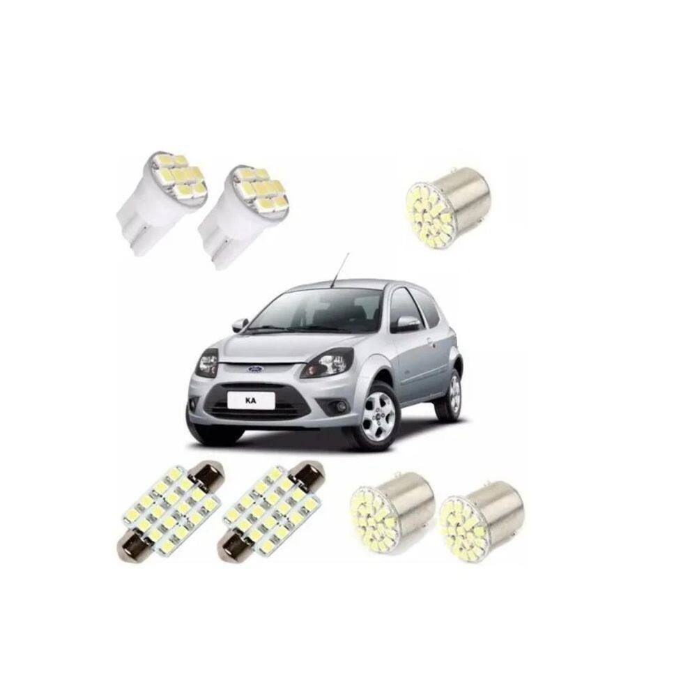 Kit Lâmpada Led Ford Ka 2008 Até 2013