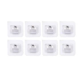 Kit 8 Suportes De Varão Cortina Autoadesivo Mercado Pietra