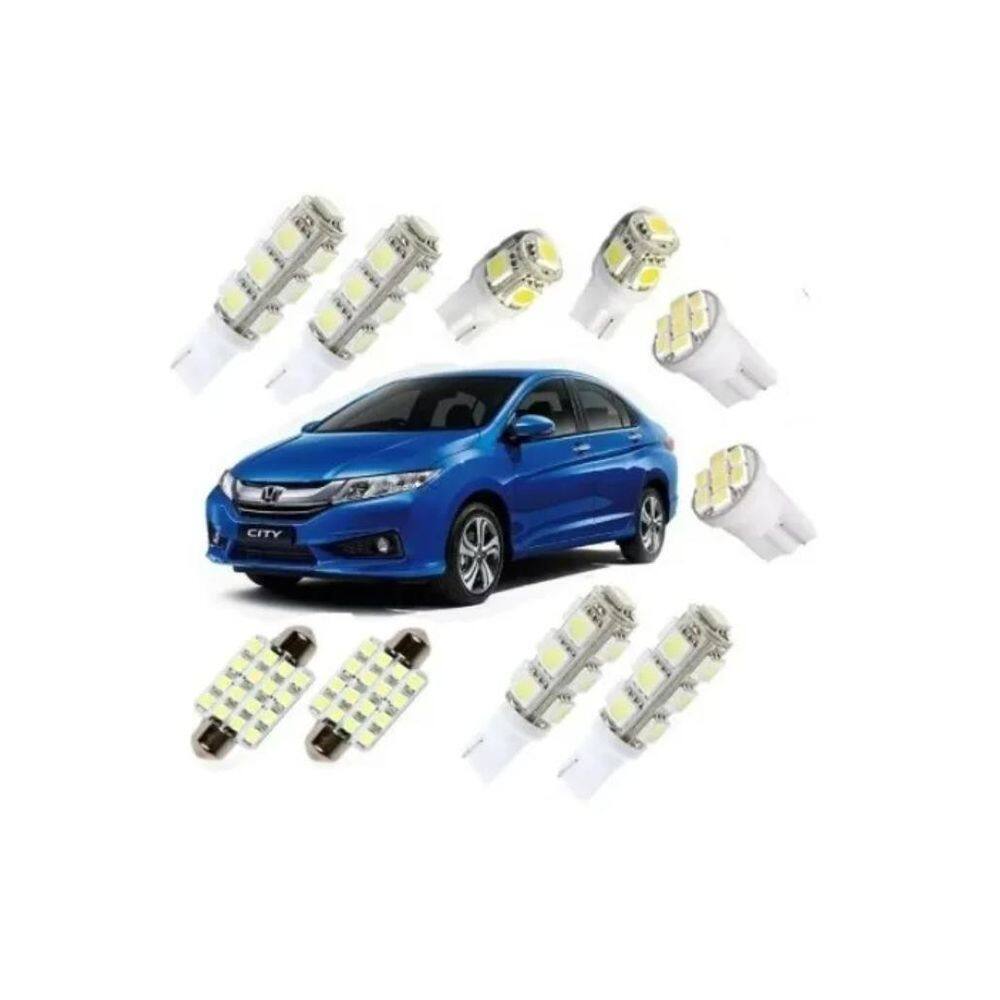 Kit Lâmpadas Led City 2015-2016 - 13 LEDs - Alta Luminosidade