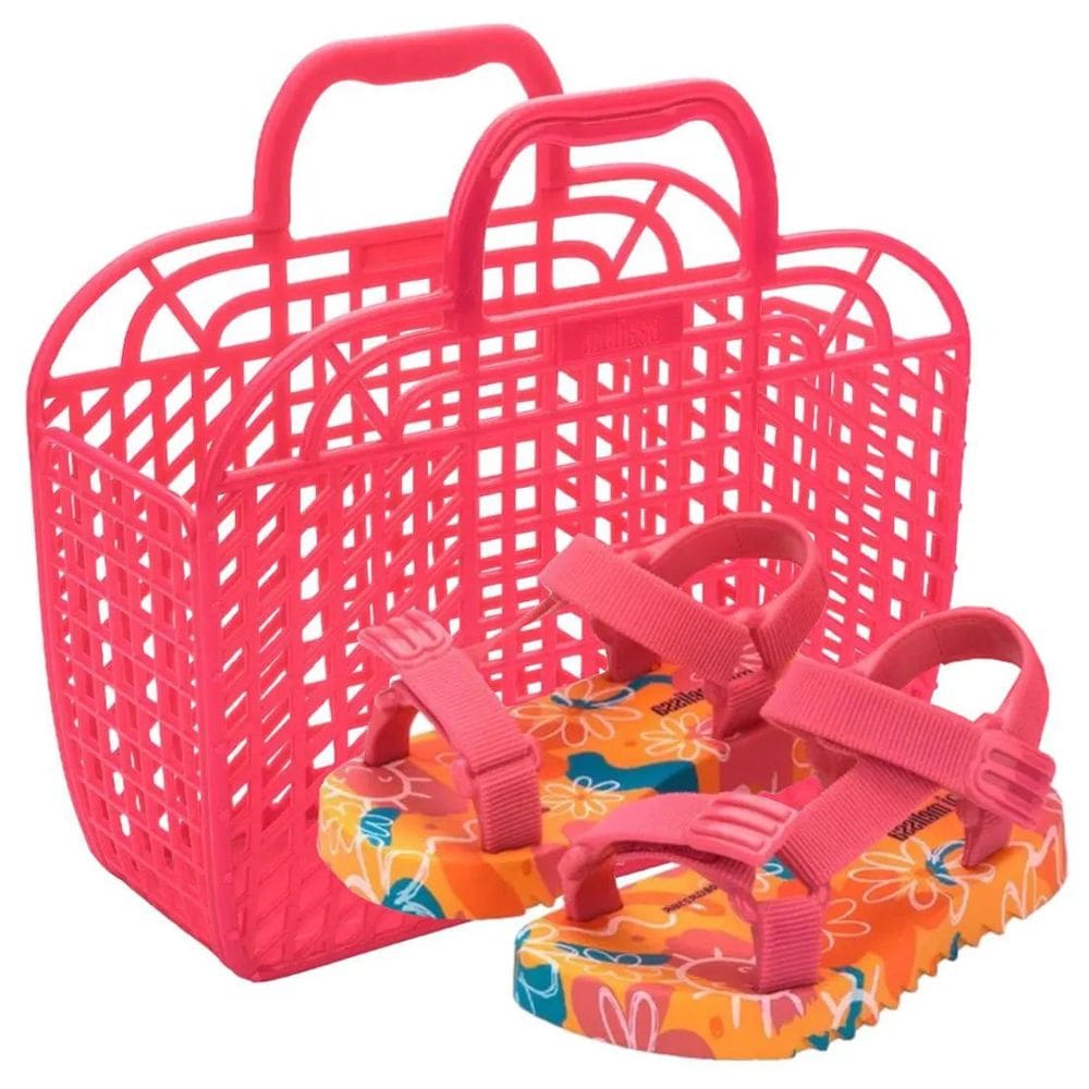 Sandalia Menina Mini Melissa + Bolsa Playtime 35690
