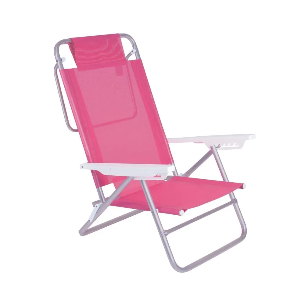Cadeira Reclinavel Summer Pink - Mor