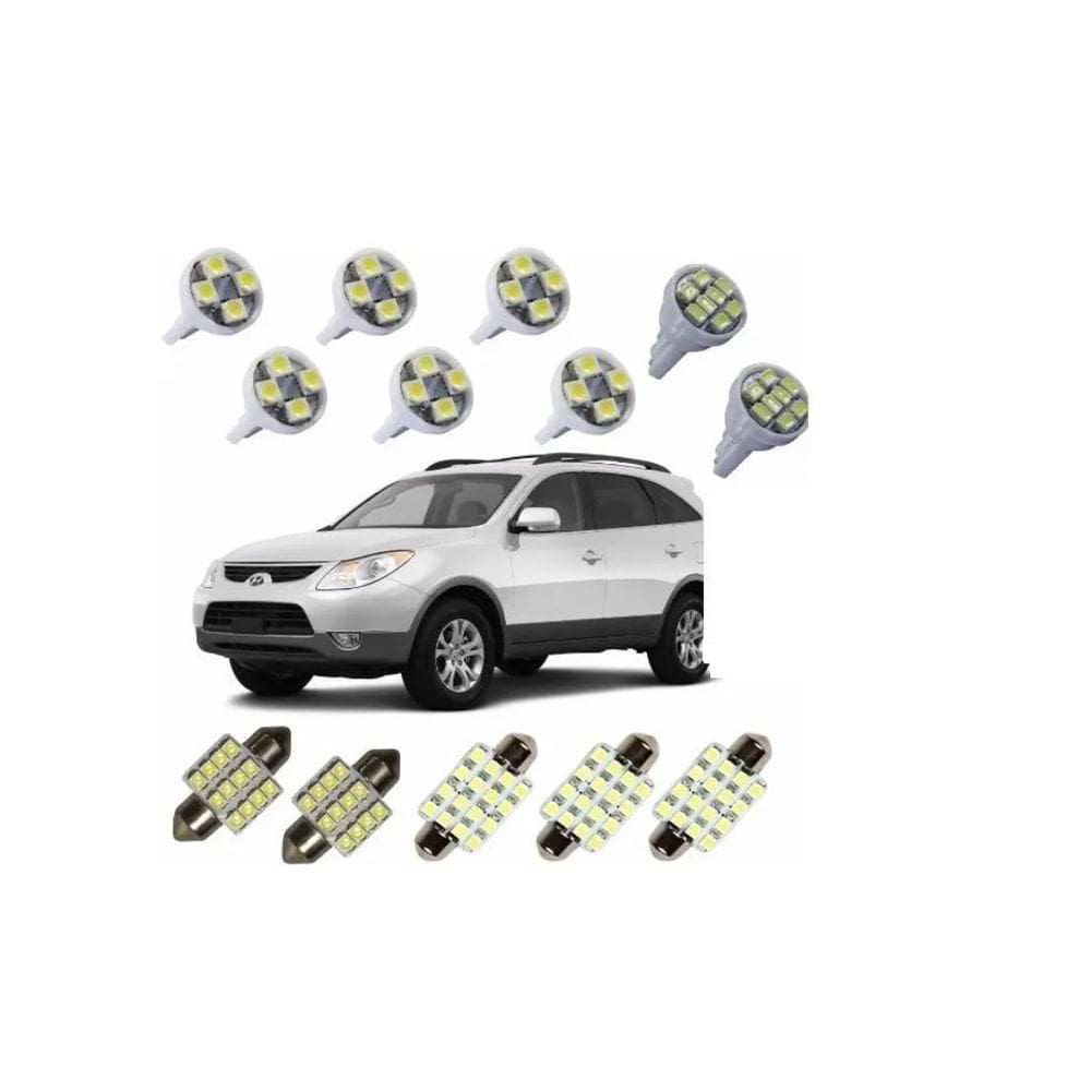Kit Lâmpadas LED Hyundai Vera Cruz Blue Lion