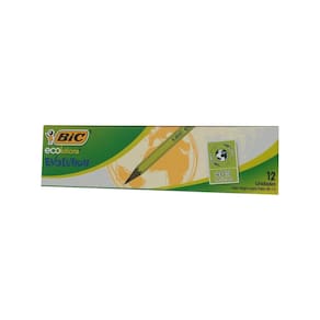 Lápis Preto Hb Bic Hexagonal Ecolutions Com 12 Unidades