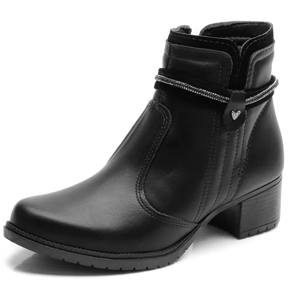 Bota Feminina Cano Baixo Conforto Mississipi