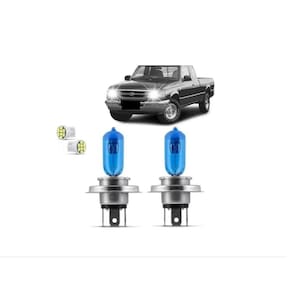 Kit Lâmpadas Ranger 93 94 95 96 97 Super Brancas Farol H4