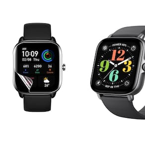 Película De Hydrogel Para Relogio Smartwatch A.mazfit GTS 4 TELA 1.75