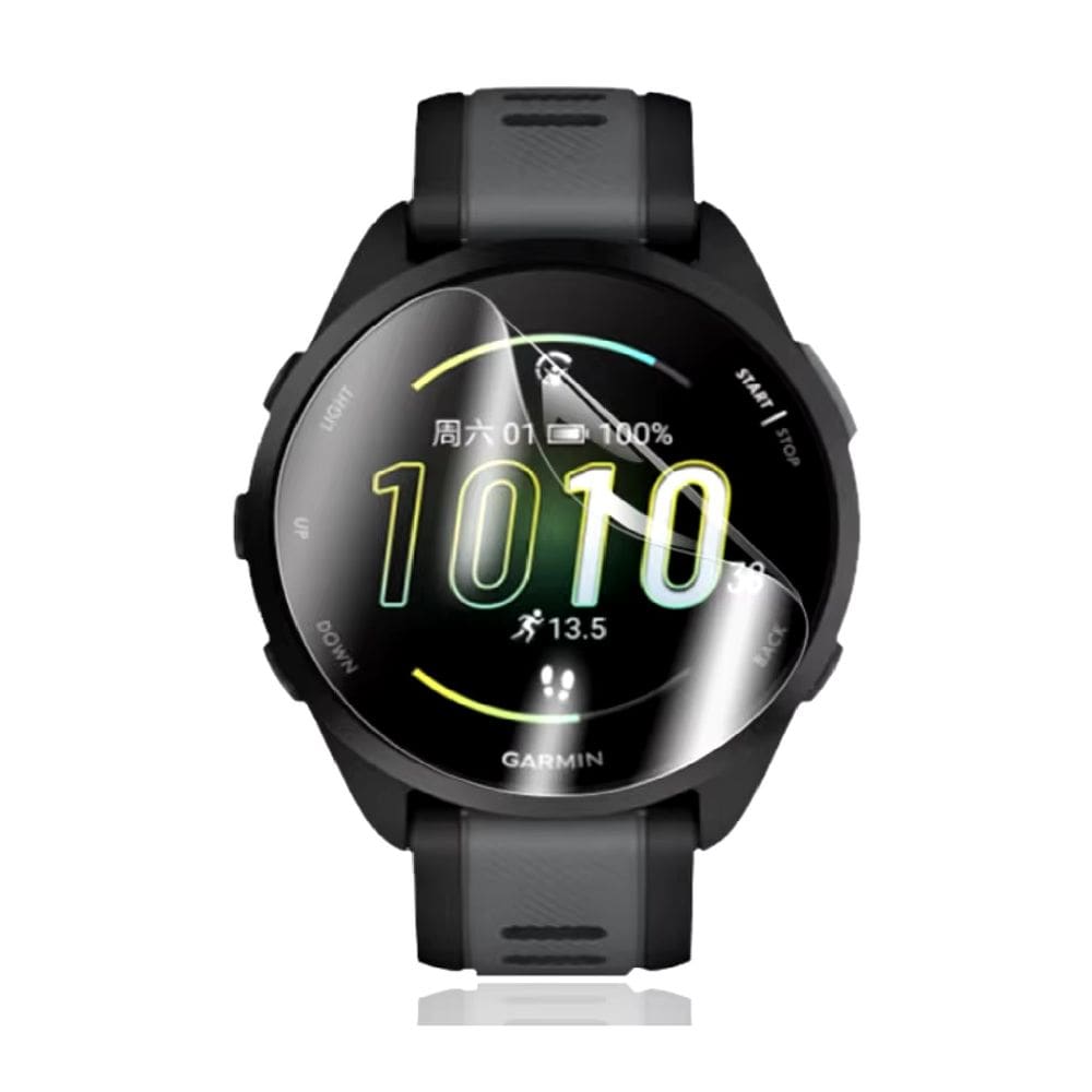 Película De Hydrogel Compatível Relogio Smartwatch G.armin F.orerunner® 165 / 165 Music