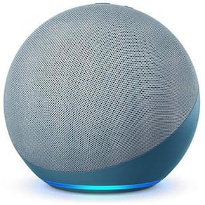 Echo (4ª Geração) com som premium, Hub de casa inteligente e Alexa, Azul, AMAZON