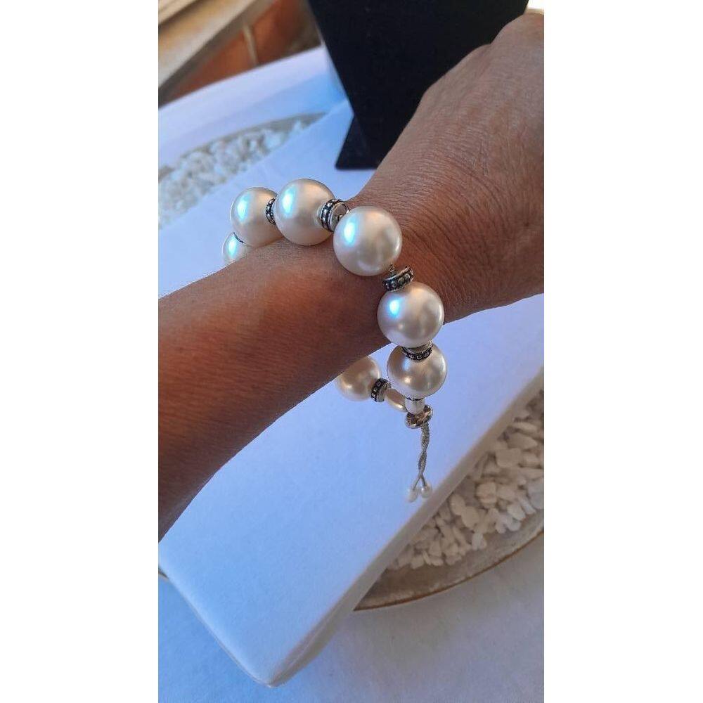 Pulseira Celestina Pérolas