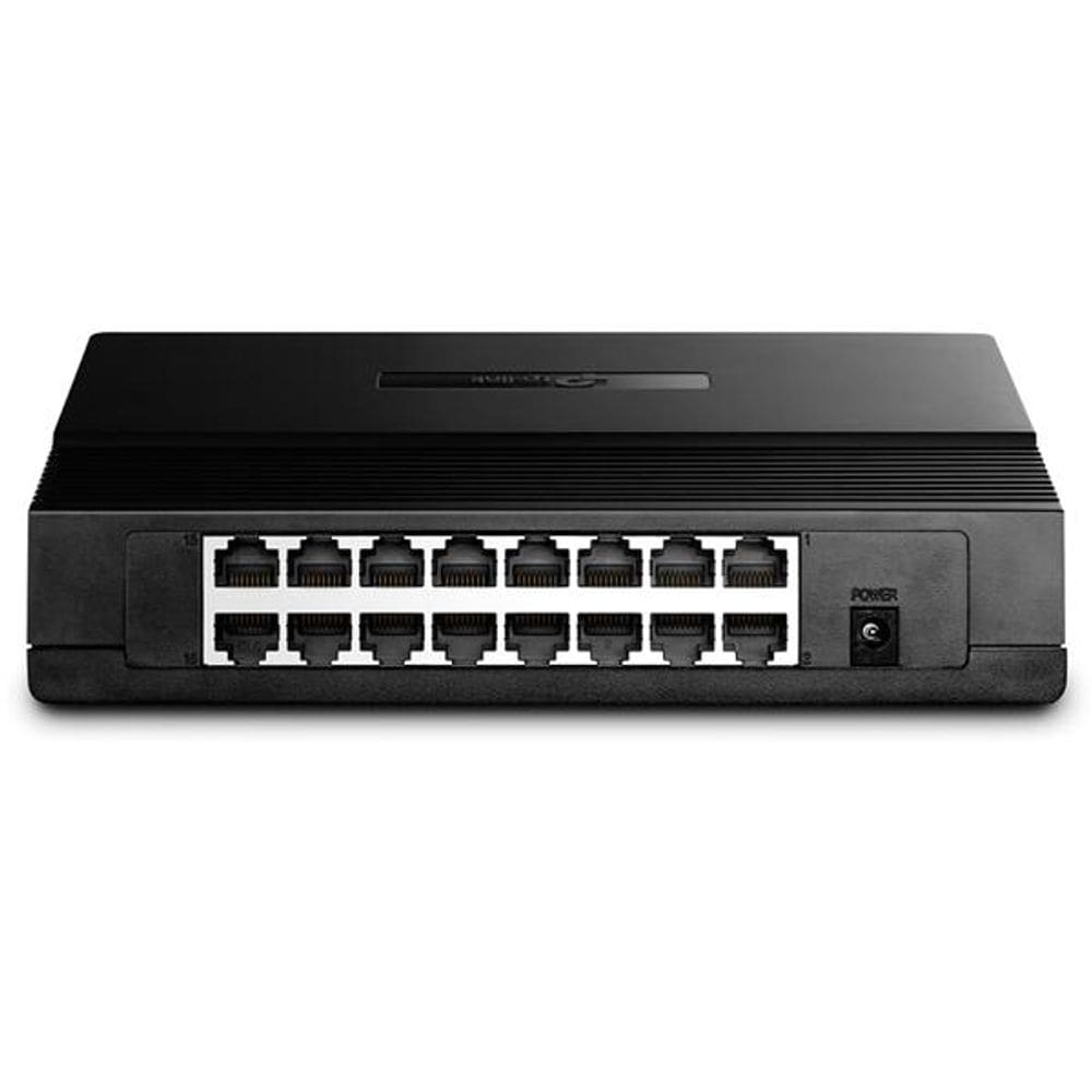 Switch 16 Portas 10/100, Preto, TL-SF1016D, TP-LINK