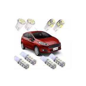 Kit Lâmpadas Led Ford Focus Teto/Ré/Placa/Farolete