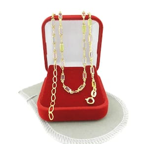 Tornozeleira Feminina 23/28Cm Colorida Folheado Ouro Tz106