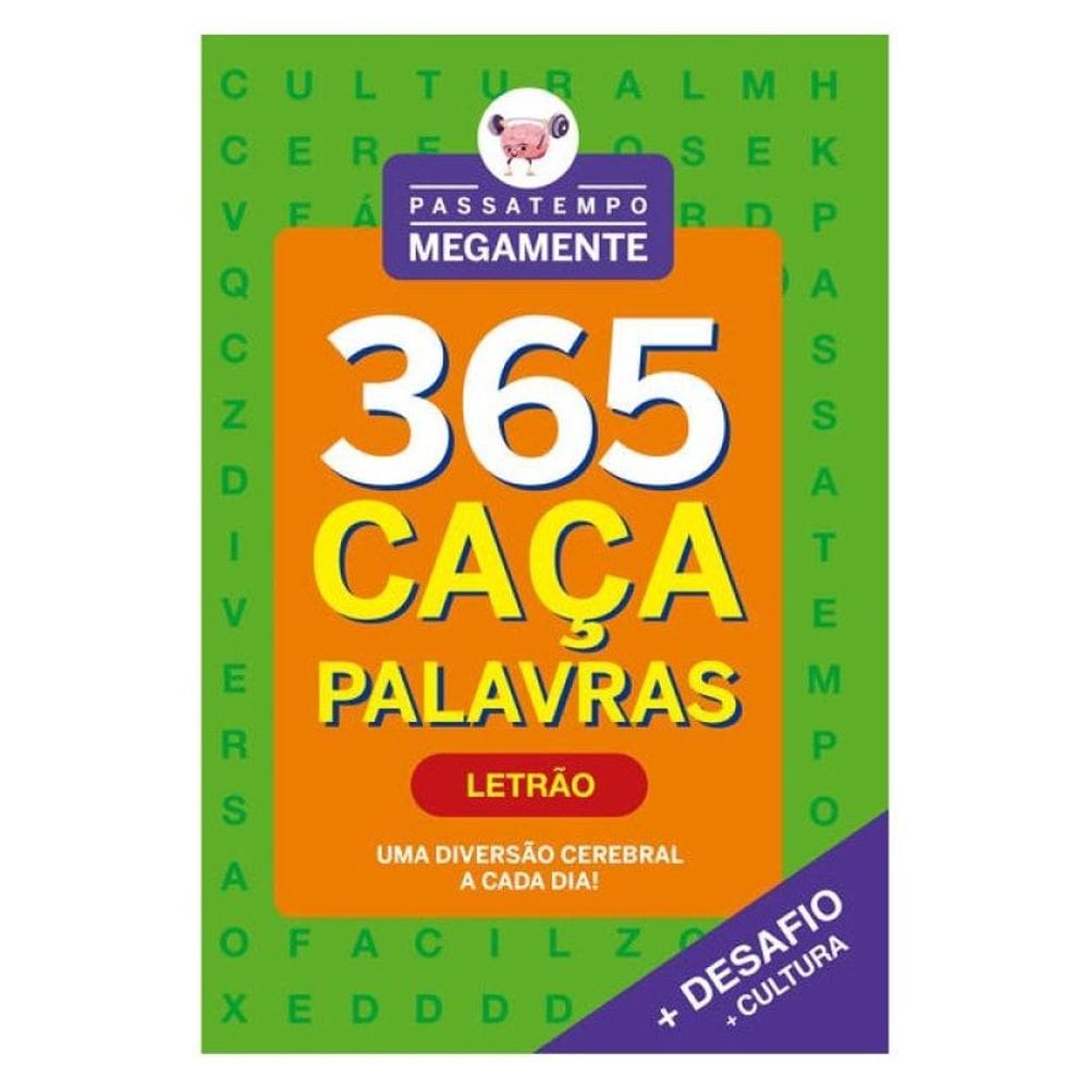 Passatempo Megamente 365 Caça-Palavras - Letrão