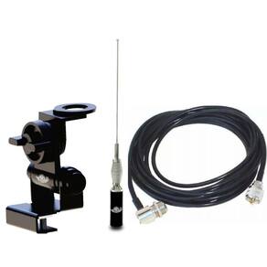 Antena Movel Ars Vhf 5Db 5/8Onda Cabo Suporte P Mala Mv35Eam