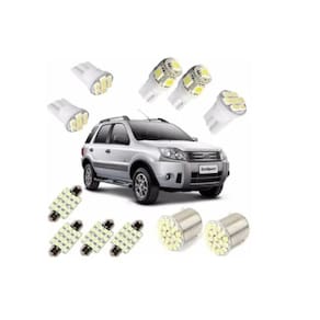 Kit Lâmpada Led Ford Ecosport Pingo Teto Placa Ré Torpedo